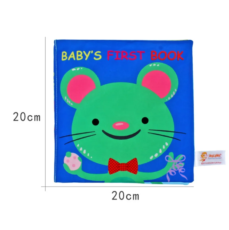 Baby Puzzle Fabric Books Parent-Child Interaction Early Learning Cloth Book 0-12 Months Ring Paper Develop Cognize Reading Toys