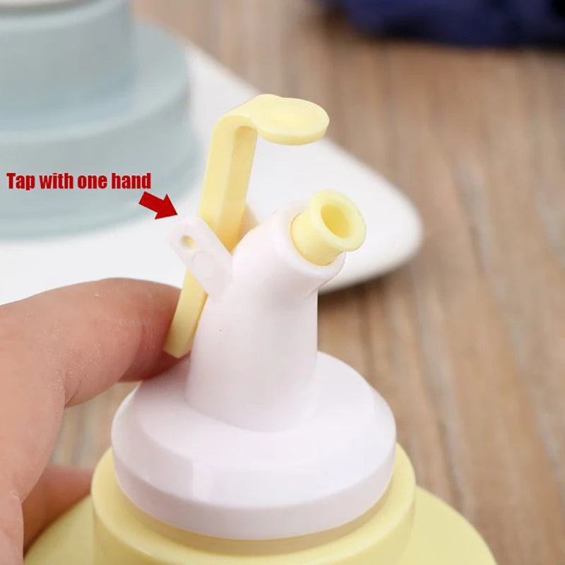 YOMDID Durable Bottle Cap Stopper For Oil Bottle Seasoning Bottle Sauce Vinegar Oil Nozzle Sprayer Sealed Lid Kitchen Utensils