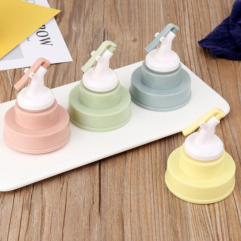 YOMDID Durable Bottle Cap Stopper For Oil Bottle Seasoning Bottle Sauce Vinegar Oil Nozzle Sprayer Sealed Lid Kitchen Utensils