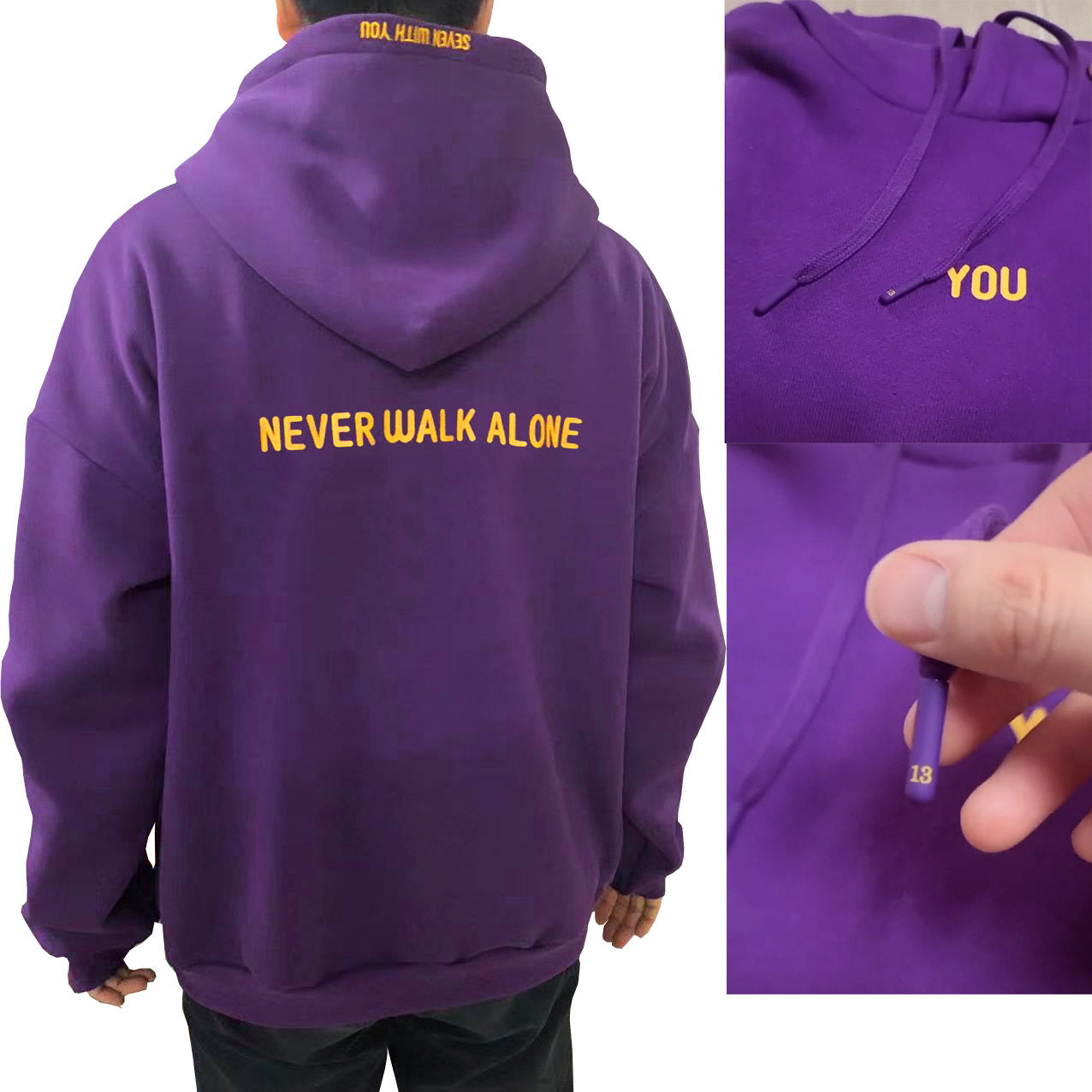 Original Design Jimin Hoodie Printed Seven With You 13 You Never Walk Alone Digital File Jimin Merch For Fans Card Sweatshirt