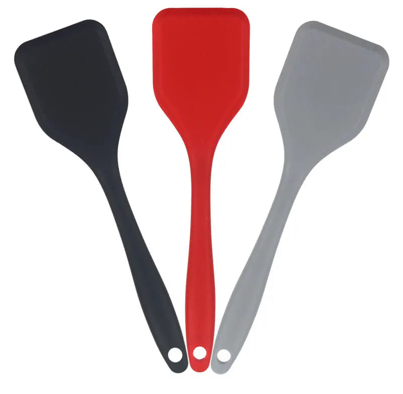 Silicone Spatula Shovel Frying Heat Resistant Cooking Spatula Non-stick Small Shovel Home Kitchen Cooking Utensils Shovel