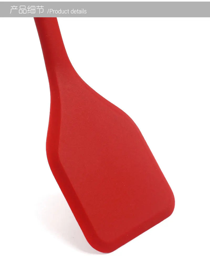 Silicone Spatula Shovel Frying Heat Resistant Cooking Spatula Non-stick Small Shovel Home Kitchen Cooking Utensils Shovel