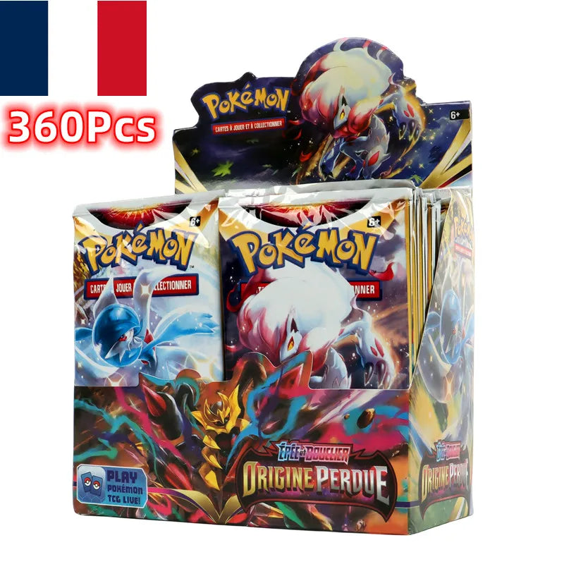 360Pcs French Pokémon TCG:Sword & Shield Lost Origin Booster Box Pokemon card 36 Pack Box