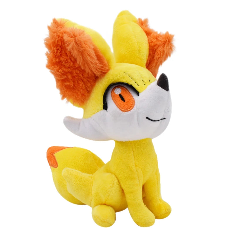 16-25cm Kawaii Pokemon Phanpy Cubone Grookey Mega Lucario Jirachi Plush Toy Anime Figures Fennekin Poipole Sirfetch'd Doll