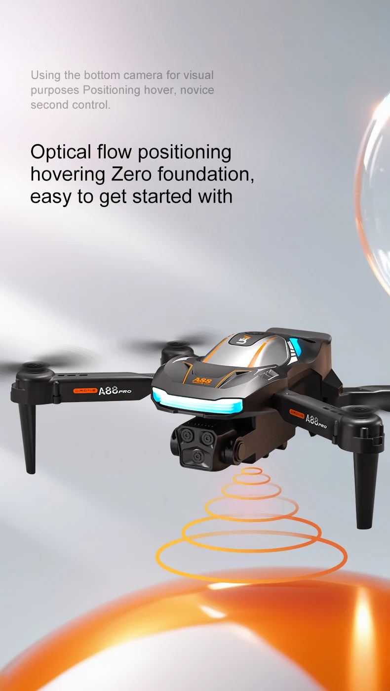 Xiaomi 10000M A88 Drone Professional 8K GPS Dual Camera 5G Obstacle Avoidance Optical Flow Positioning Brushless Upgraded RC ﻿