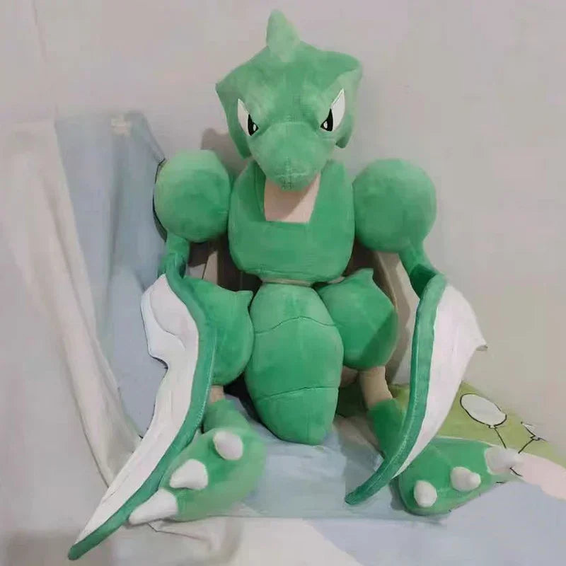 70cm Pokemon Scyther Plush Toys Anime Doll Cute Ornament Pokémon Cartoon Stuffed Plushie Pillow Gift for Children Christmas