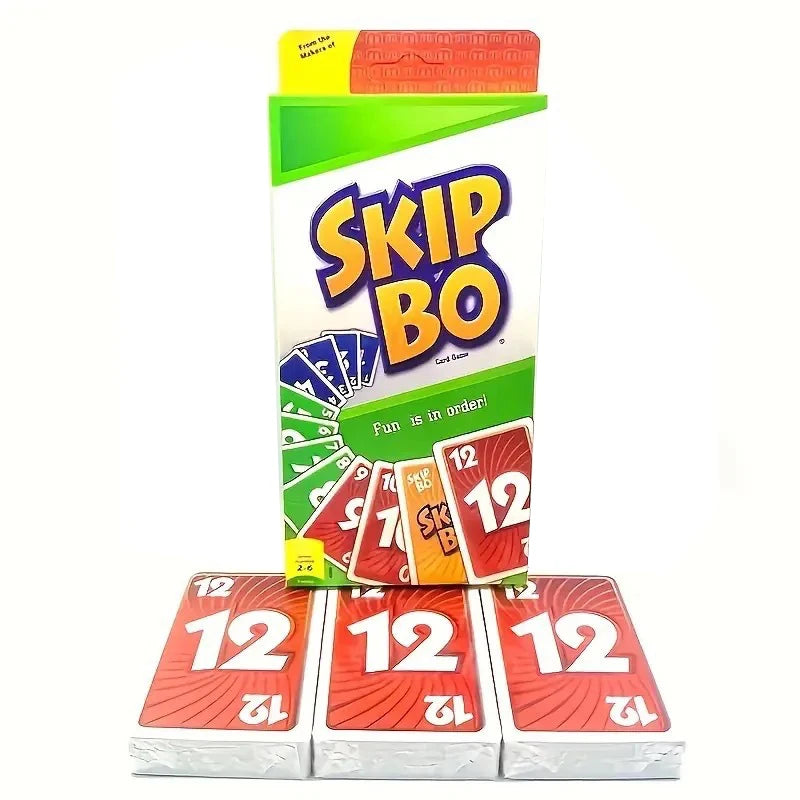 UNO FLIP! Board Game UNO:SKIP BO Cards Pokemon Pikachu Card Game Multiplayer UNO Card Game Family Party Games Toys Kids Toy