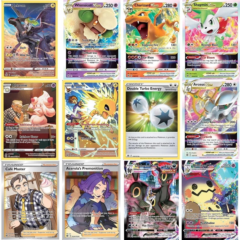 Newest Pokemon Cards French PokemonTEMPORAL FORCES LOST ORIGIN Booster Box  PERDUE Fusion Trading Card Game Collection Cards Toy