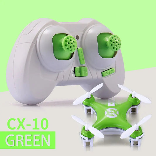 CX-10 Mini 2.4g 4CH RC Remote Control Quadcopter Helicopter Drone CX 10 LED Toys Gift For Children Toys Christmas Gift Rc Drone