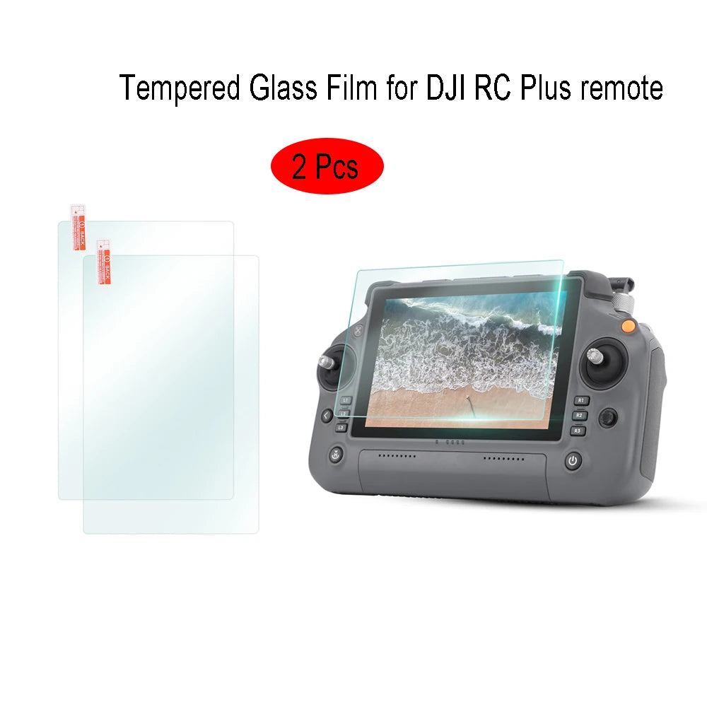 Tempered Glass Film for DJI RC Plus Screen Protector Remote Control T50 T25 T40 T20P M30 M30T Drone Accessories