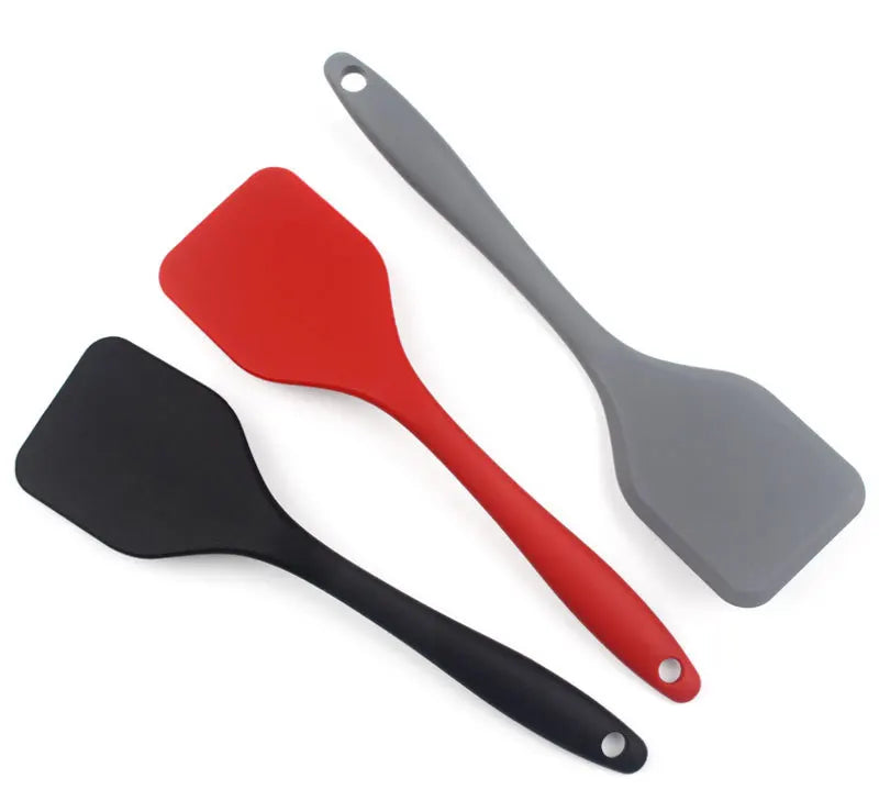 Silicone Spatula Shovel Frying Heat Resistant Cooking Spatula Non-stick Small Shovel Home Kitchen Cooking Utensils Shovel