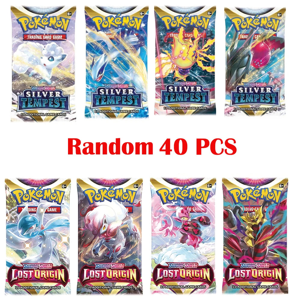 Newest Pokemon Cards French PokemonTEMPORAL FORCES LOST ORIGIN Booster Box  PERDUE Fusion Trading Card Game Collection Cards Toy