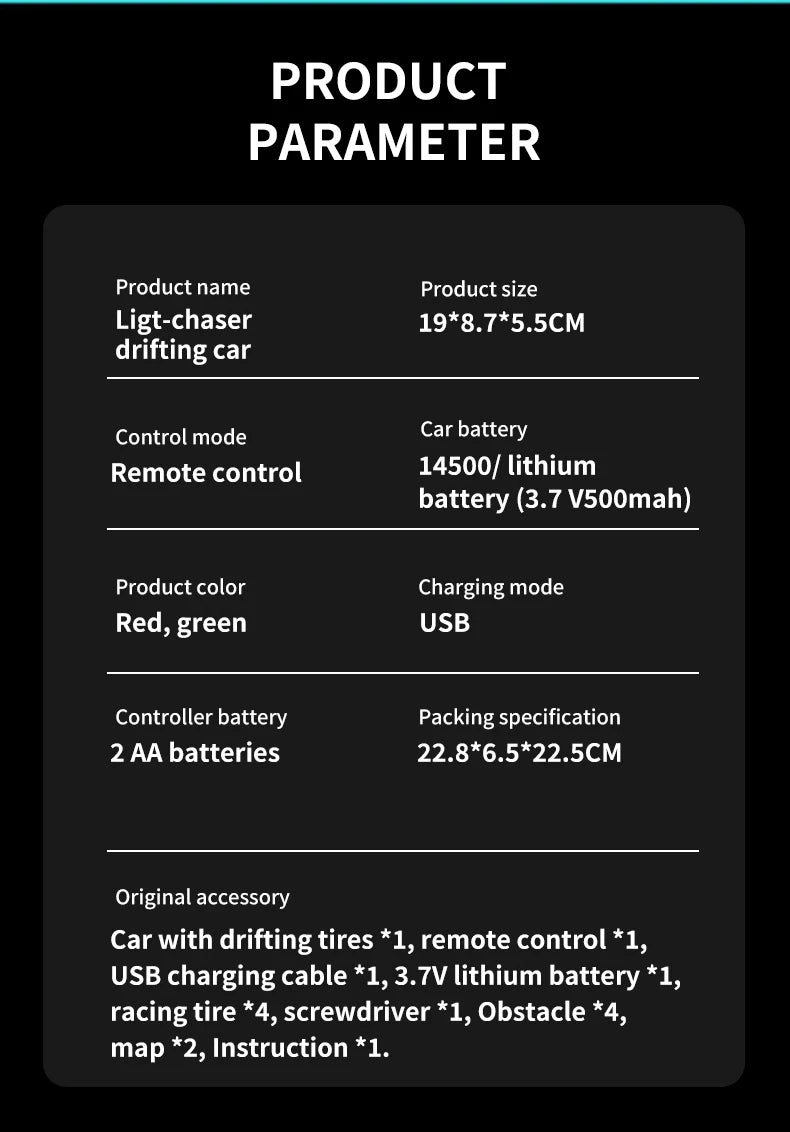 RC Car 4WD Drift Toy 2.4G Remote Control GTR With LED Light RC Drift Car Mini GTR Electric Racing Cars Toys Birthday Gift for Bo