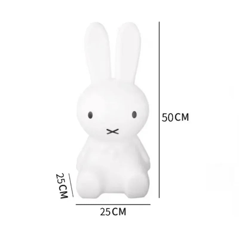 Rabbit  Mood Light LED Desk Lamp Cute Cartoon Children's Gift Bedroom Bedside Light Living Room Floor Light