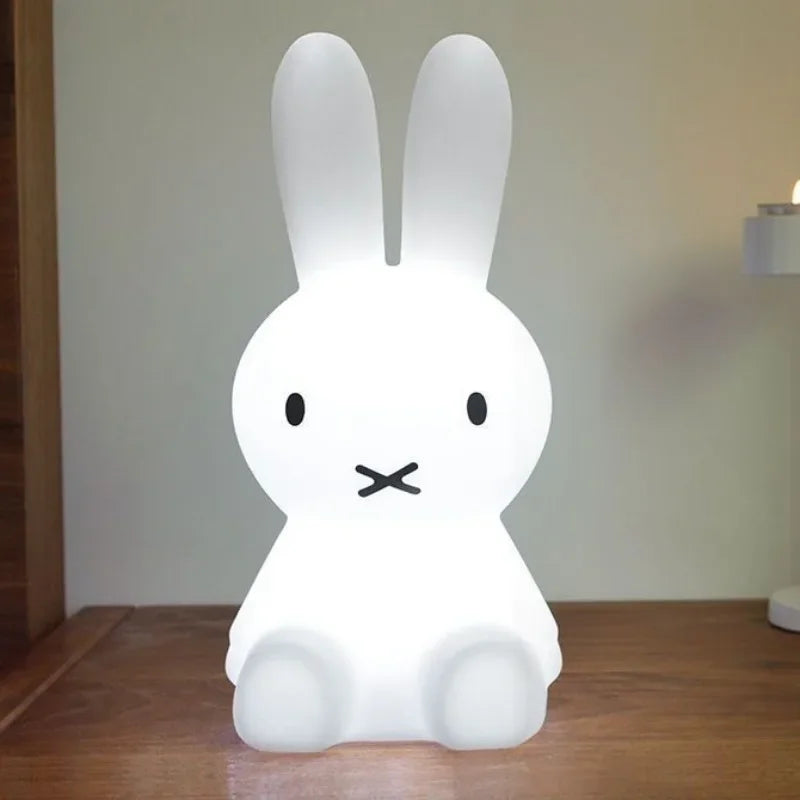 Rabbit  Mood Light LED Desk Lamp Cute Cartoon Children's Gift Bedroom Bedside Light Living Room Floor Light