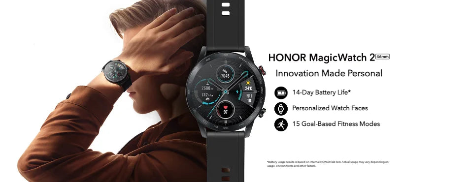 Honor Magic Watch 2 46mm Intelligent Sports Bluetooth Call Music Heart NFC Heart Rate Blood Oxygen Sleep Monitoring