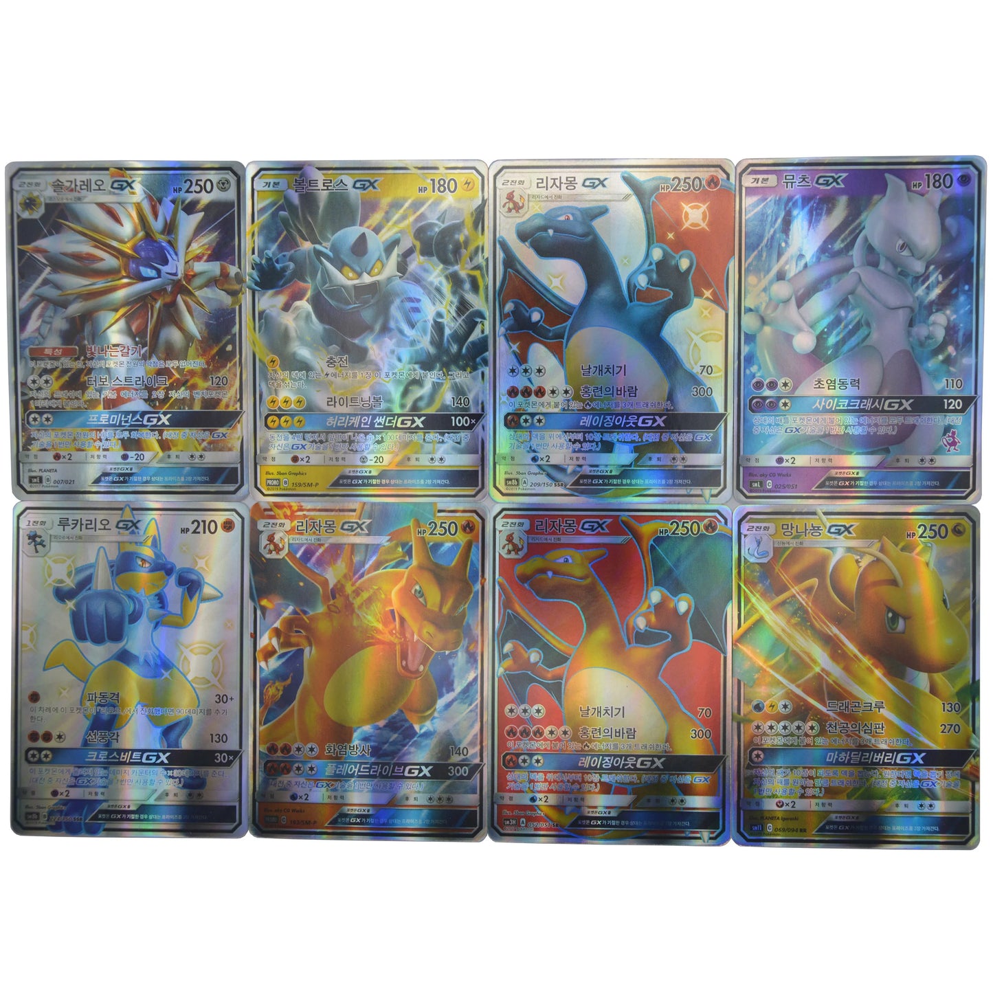 Korean Pokemon Cards 80PcsGX 20Pcs EX Limited CSR Arceus Shining Pokémon Pikachu Charizard Holographic Playing 포켓몬 한국인 Kids Gift