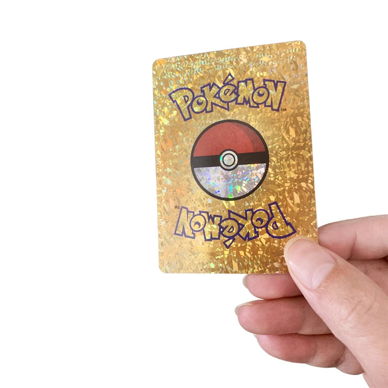 81Pcs Pokemon Francaise German Gold Cards Spanish English Foil Gold Rainbow Cards VMAX EX GX Card Vmax Gx Game Card Child Gifts