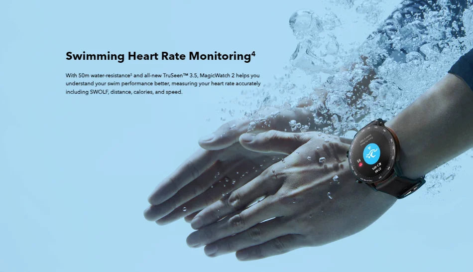 Honor Magic Watch 2 46mm Intelligent Sports Bluetooth Call Music Heart NFC Heart Rate Blood Oxygen Sleep Monitoring