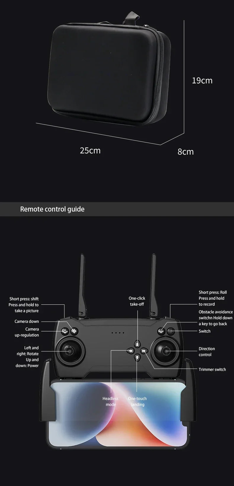 Lenovo P18 Pro Drone 8k Gps Hd Triple Camera Gps Positioning Optical Flow Obstacle Avoidance Photography Rc Quadcopter 10000m