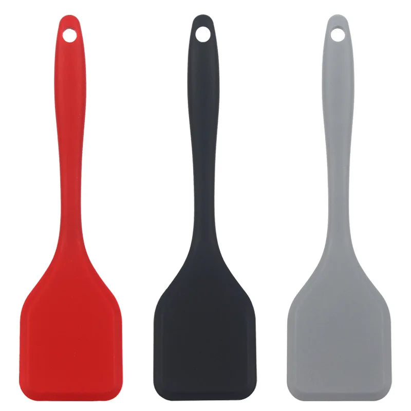 Silicone Spatula Shovel Frying Heat Resistant Cooking Spatula Non-stick Small Shovel Home Kitchen Cooking Utensils Shovel