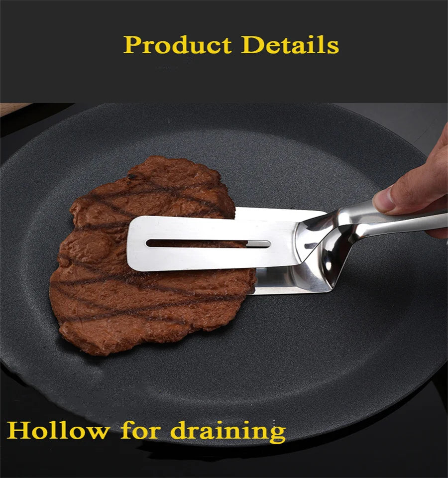 304 Stainless Steel Double-Sided Steak Clip Thick, BBQ, Fried, Fish, Bread, Barbecue,Multifunctional Kitchen Accessories ﻿