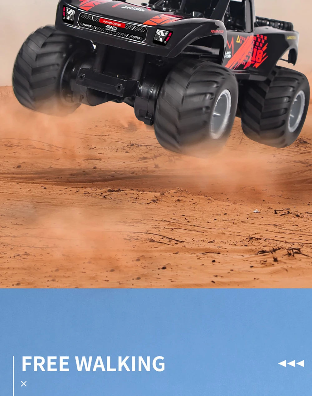 Q156 Amphibious 4WD RC Car 2.4G Off Road Remote Control Cars Waterproof Climbing Vehicle Drift Monster Truck for Kids Toys