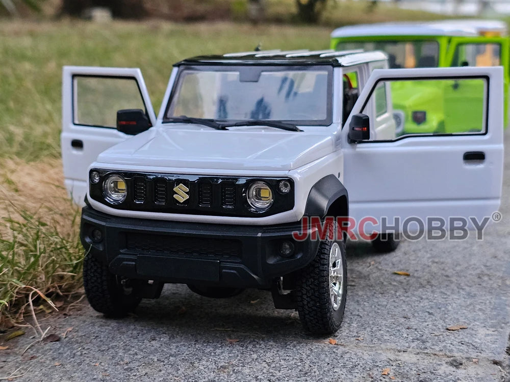 HG4-53 Pro Licensed SUZUKI JIMNY 1/16 Scale 2.4GRemote Control Car Simulation Light Sound Smoke Systerm Proportional RC Crawler