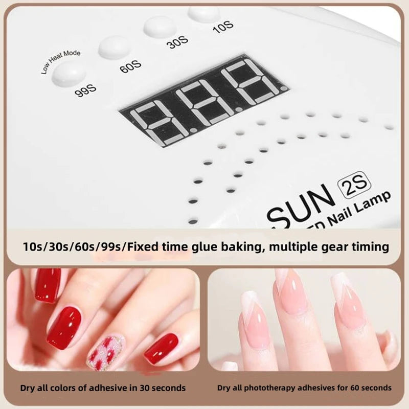 Nail Dryer LED Nail Lamp UV Lamp for Curing All Gel Nail Polish With Motion Sensing Manicure Pedicure Salon Tool