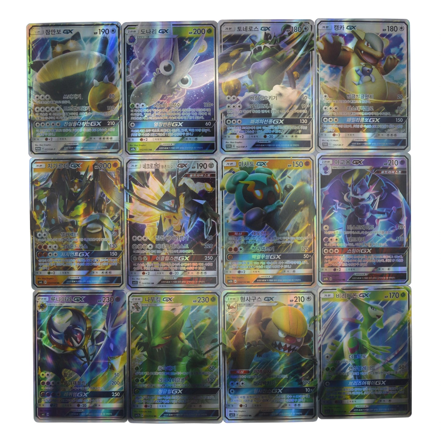 Korean Pokemon Cards 80PcsGX 20Pcs EX Limited CSR Arceus Shining Pokémon Pikachu Charizard Holographic Playing 포켓몬 한국인 Kids Gift