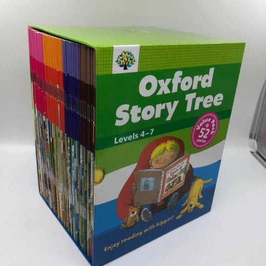 52 Books 4-7 Level Oxford Story Tree Baby English Story Picture Book Baby Children Educational Toys  Description:  Category: Eng