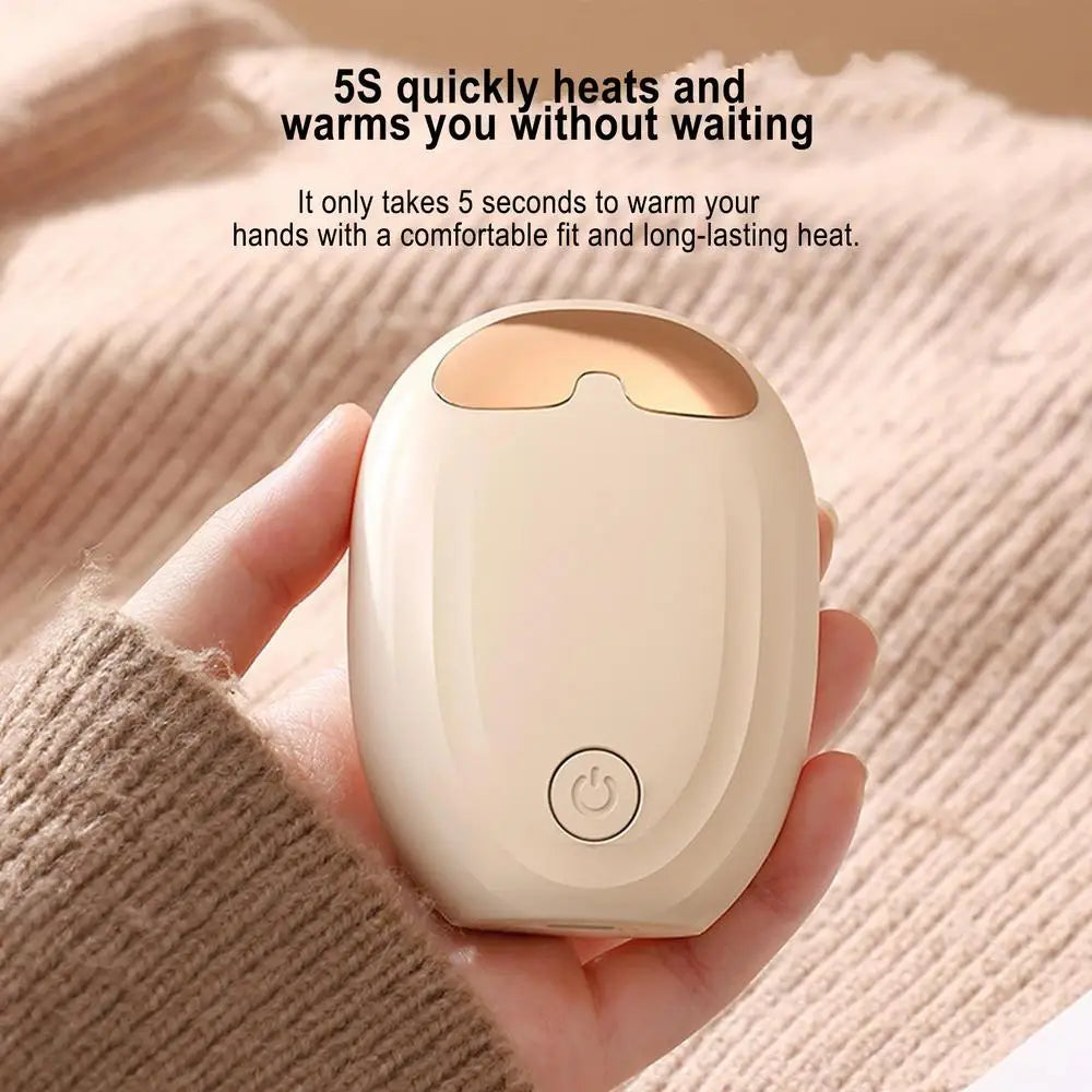 USB Hand Heaters Overheating Protective Portable Hand Warmers Thermostatic Heating Hands Care Products For Home Camping Working