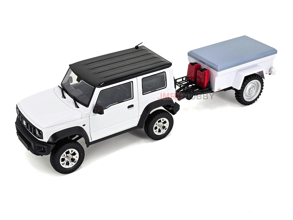 HG4-53 Pro Licensed SUZUKI JIMNY 1/16 Scale 2.4GRemote Control Car Simulation Light Sound Smoke Systerm Proportional RC Crawler