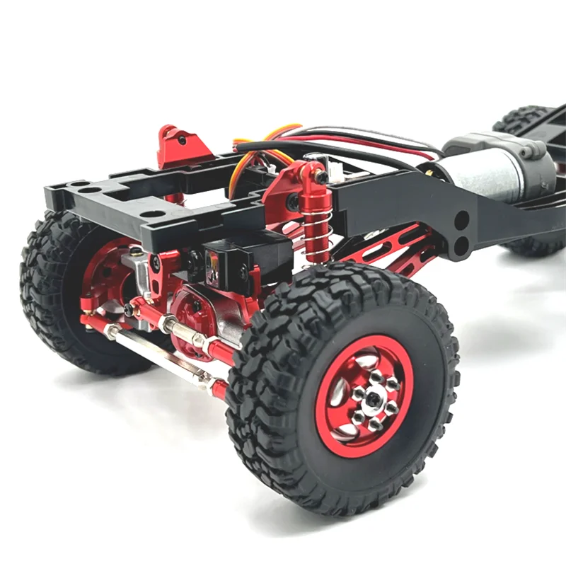 Upgraded MN82 RC Car 1/12 Metal Parts Pick Up 2.4G 4WD Off-road Crawler Remote Control Vehicle Toys for Children Kids