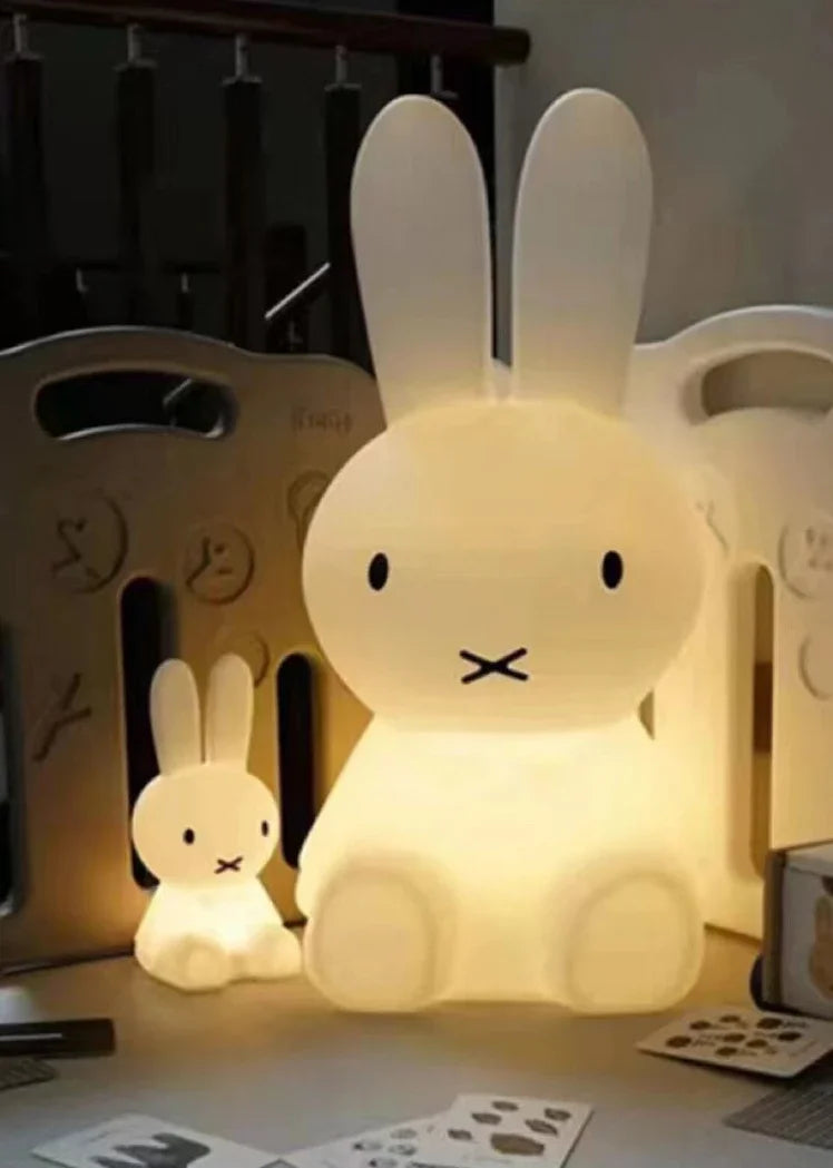 Rabbit  Mood Light LED Desk Lamp Cute Cartoon Children's Gift Bedroom Bedside Light Living Room Floor Light