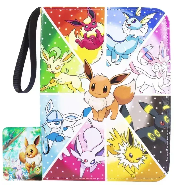 400 Pokemon Album Book Map Binder Family Letter Folder Business Card Holder Folder Game Card Collection Book Children's Toy Gift