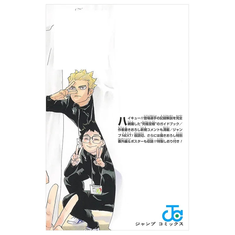 Japan Anime Haikyu!! Art Collection Cartoon Manga Book Japanese Edition Comic Official Formula Set Book Hinata Shoyo