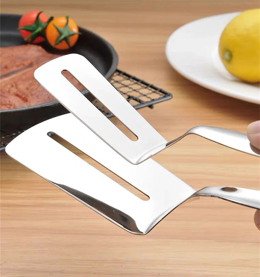 304 Stainless Steel Double-Sided Steak Clip Thick, BBQ, Fried, Fish, Bread, Barbecue,Multifunctional Kitchen Accessories ﻿