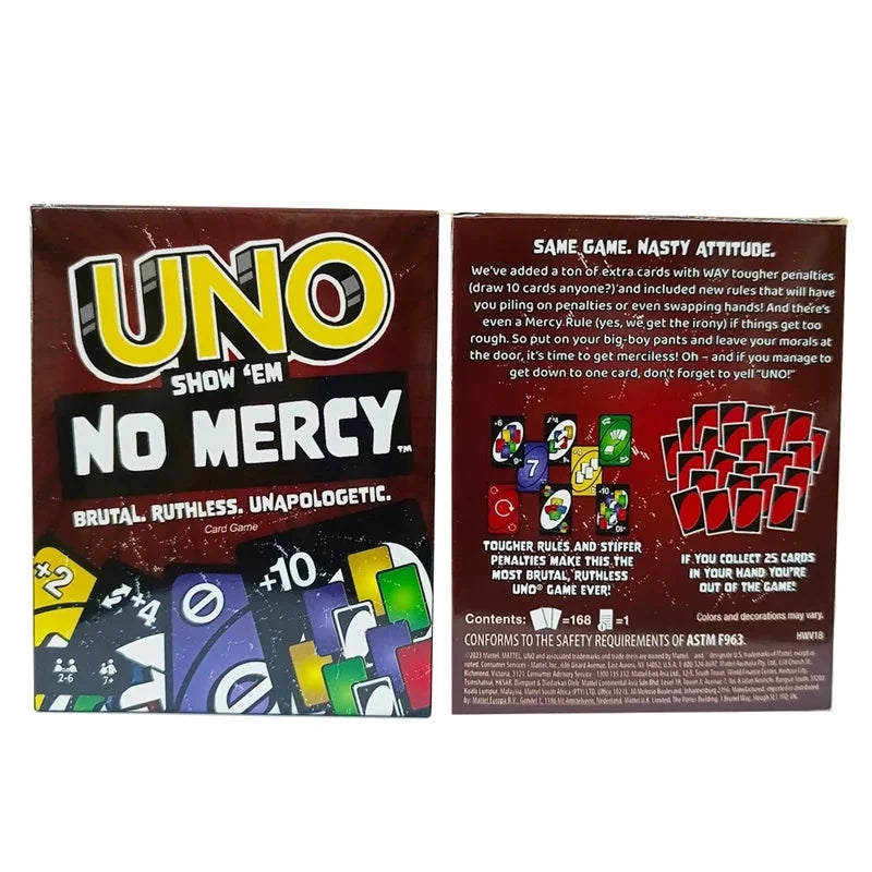 UNO FLIP! Board Game UNO:SKIP BO Cards Pokemon Pikachu Card Game Multiplayer UNO Card Game Family Party Games Toys Kids Toy