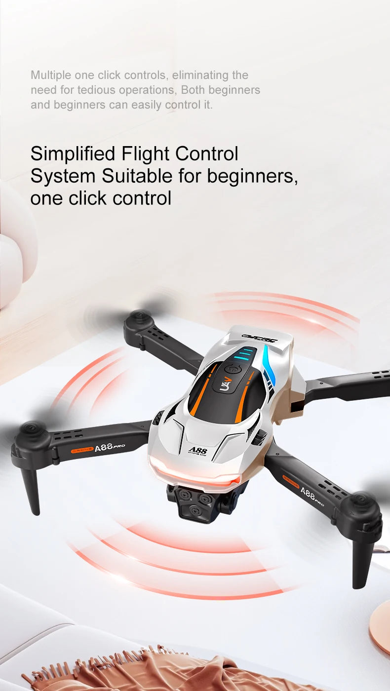 Xiaomi 10000M A88 Drone Professional 8K GPS Dual Camera 5G Obstacle Avoidance Optical Flow Positioning Brushless Upgraded RC ﻿