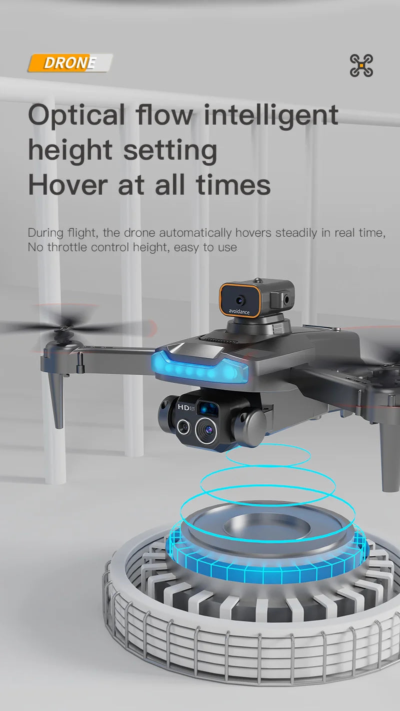 Lenovo New P15 Drone Professional 8K GPS Dual Camera 5G Obstacle Avoidance Optical Flow Positioning Brushless Upgraded RC 8000M