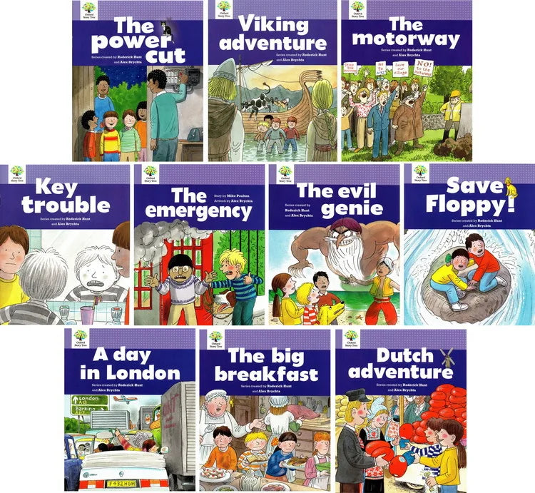 52 Books 4-7 Level Oxford Story Tree Baby English Story Picture Book Baby Children Educational Toys  Description:  Category: Eng