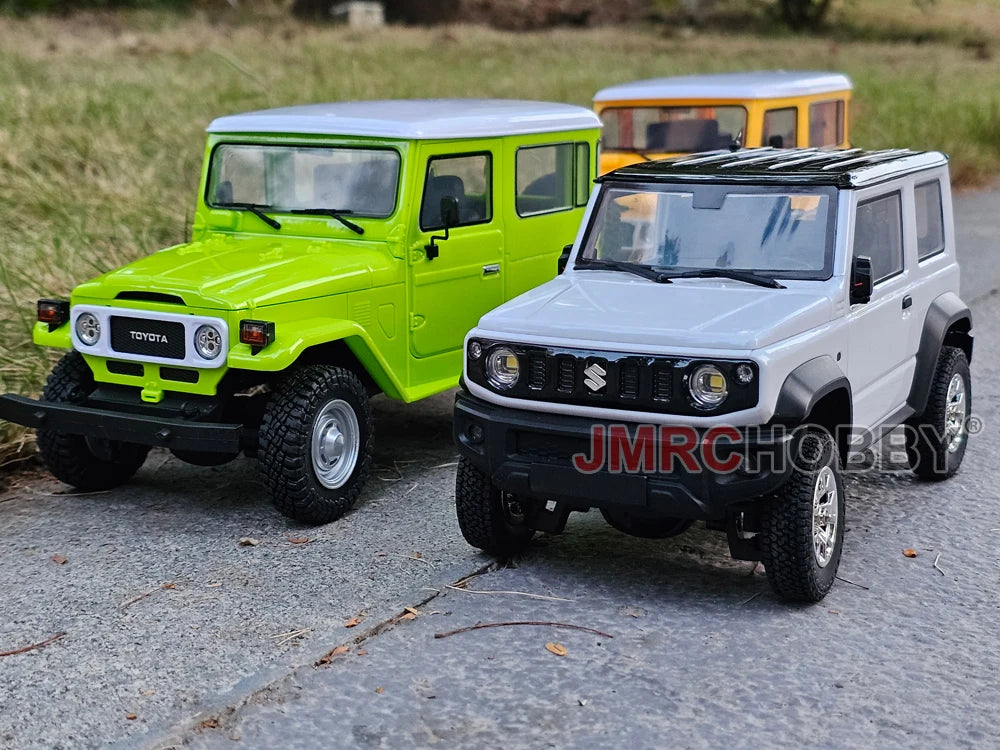 HG4-53 Pro Licensed SUZUKI JIMNY 1/16 Scale 2.4GRemote Control Car Simulation Light Sound Smoke Systerm Proportional RC Crawler