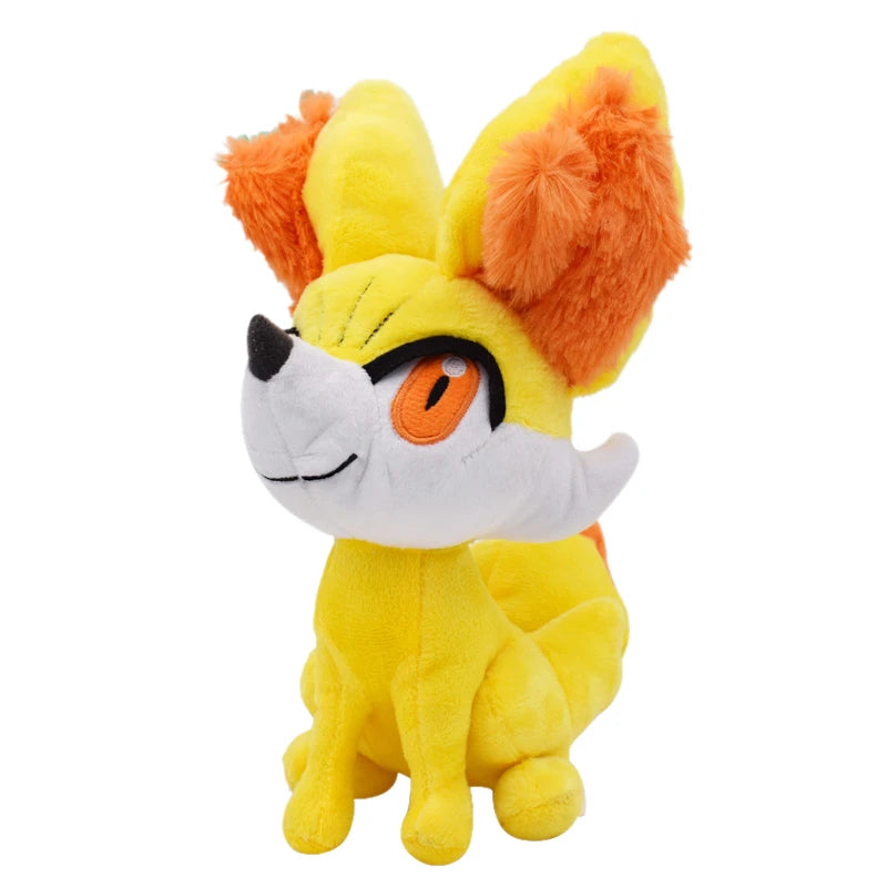 16-25cm Kawaii Pokemon Phanpy Cubone Grookey Mega Lucario Jirachi Plush Toy Anime Figures Fennekin Poipole Sirfetch'd Doll