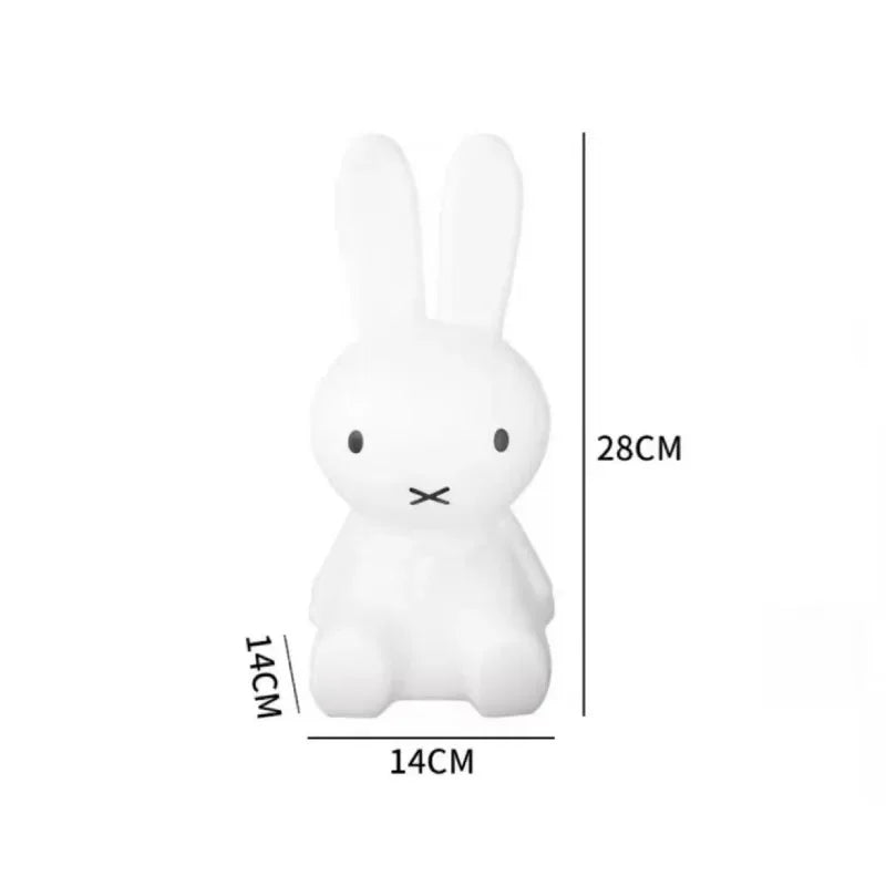 Rabbit  Mood Light LED Desk Lamp Cute Cartoon Children's Gift Bedroom Bedside Light Living Room Floor Light