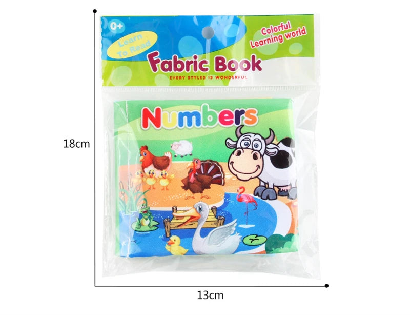 Baby Books Early Development Sensory Baby Cloth Book Baby Games Black White Books Toys For Babies 0 12 Months 1 2 Year Old