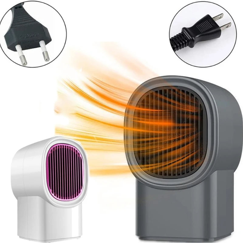 Heater Portable Desktop Fan Heater Heating Warm Air Blower Home Office Warmer Fit for Winter Energy Saving