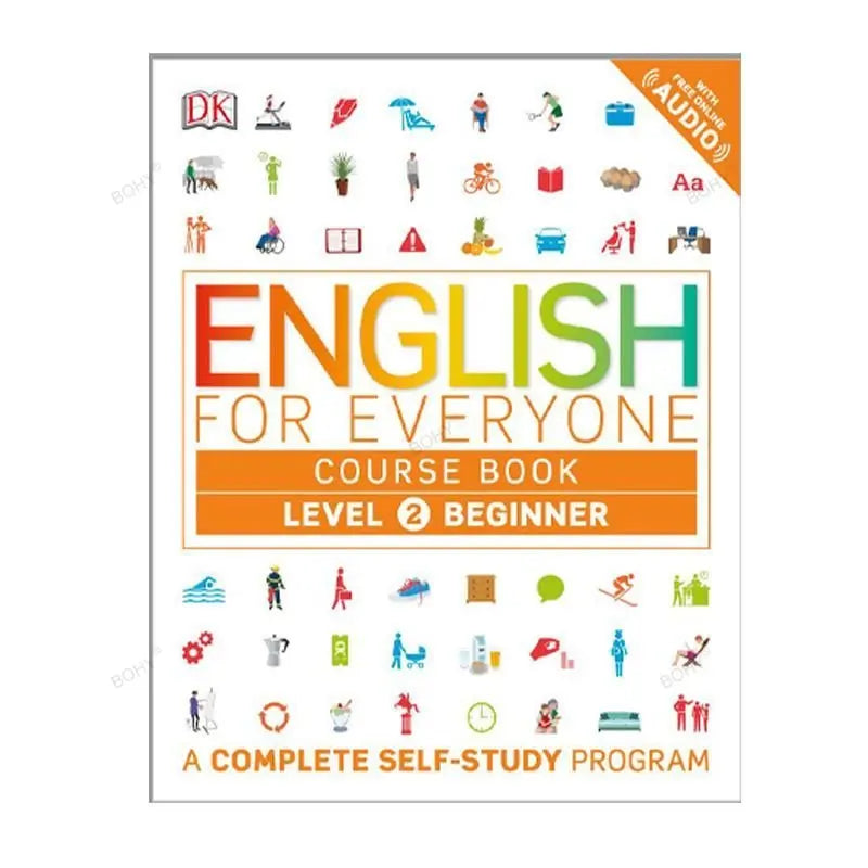 DK English for Everyone Course Kids Learning Book Complete Self-Study Programme Level 1-4