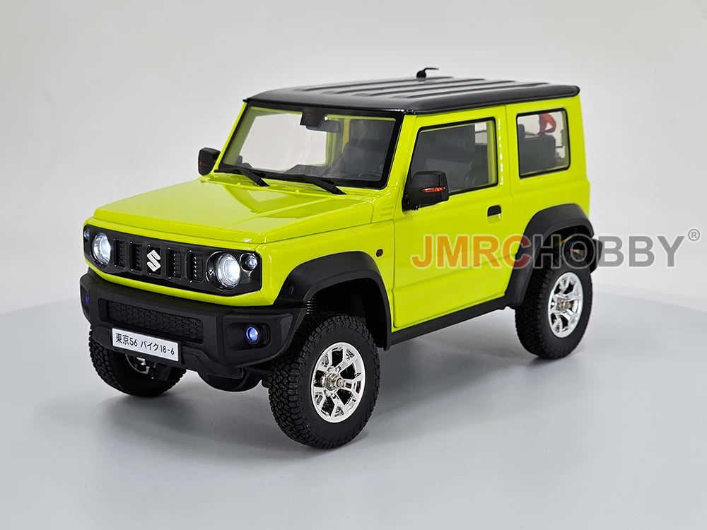 HG4-53 Pro Licensed SUZUKI JIMNY 1/16 Scale 2.4GRemote Control Car Simulation Light Sound Smoke Systerm Proportional RC Crawler