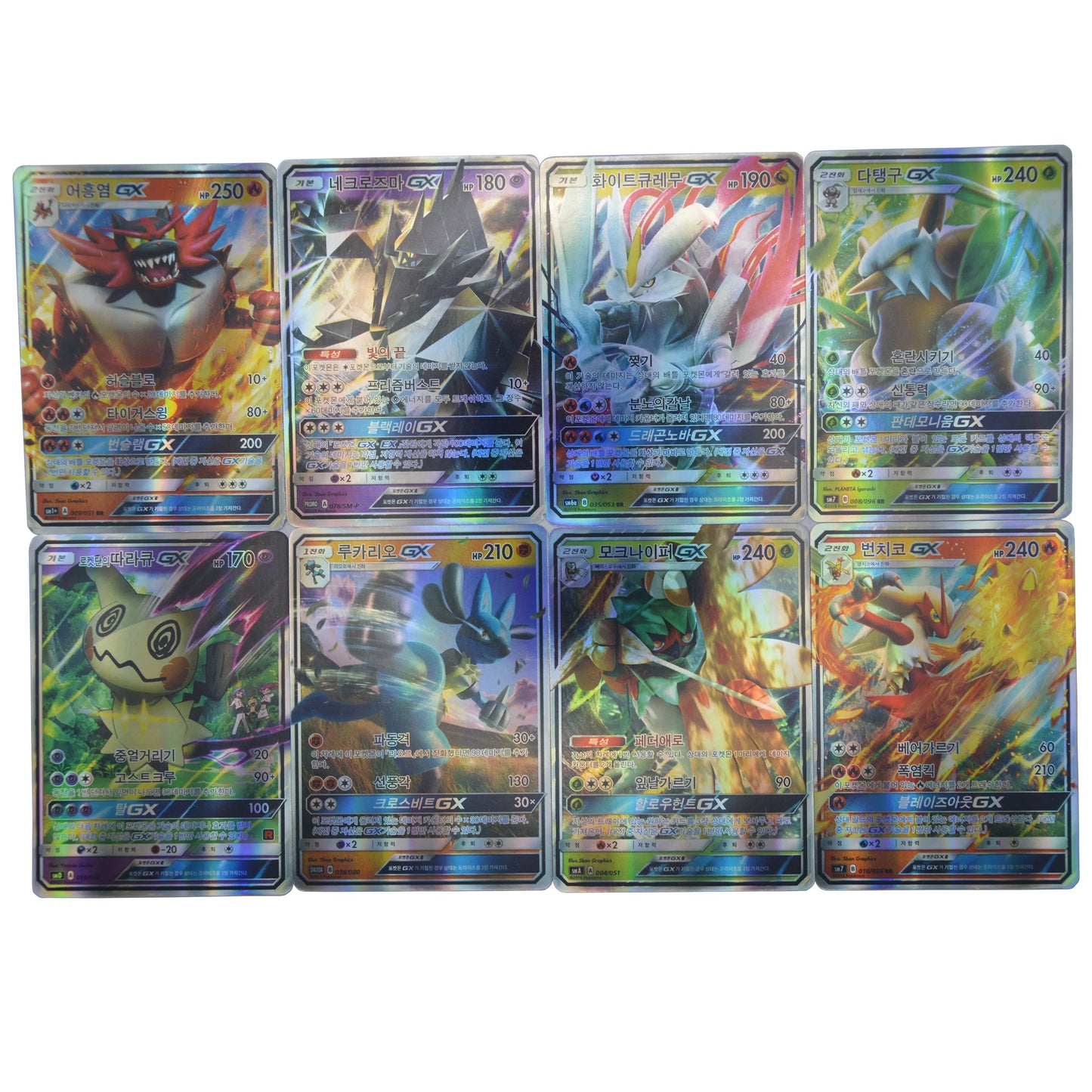 Korean Pokemon Cards 80PcsGX 20Pcs EX Limited CSR Arceus Shining Pokémon Pikachu Charizard Holographic Playing 포켓몬 한국인 Kids Gift